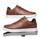 Mens Breathable Mesh Low Top Lace Up Round Toe Trainers