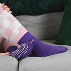 Sock Snob 3 Pack Womens Cosy Non Slip Thermal Slipper Socks with Grippers