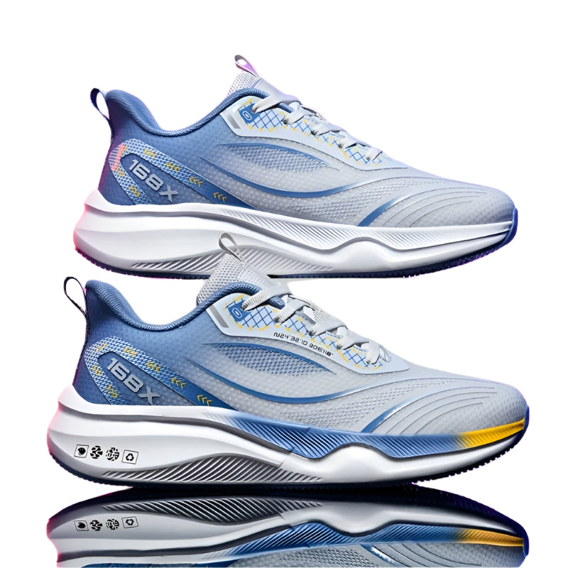 Mens Breathable Mesh Lightweight Round Toe Running Trainers