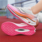 Unisex Breathable Mesh Lightweight Platform Low Top Trainers