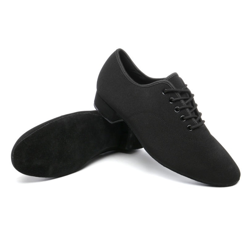 Mens Canvas Heels
