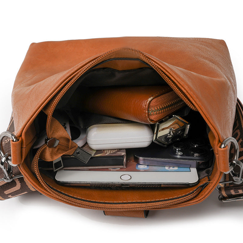 Womens Retro Bucket Shoulder Messenger Bag