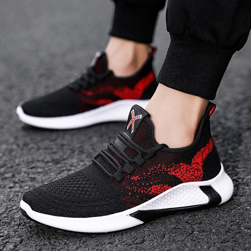 Lightweight Round Toe Running Trainers