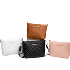 Lingge Embroidered Small Chain Crossbody Bag