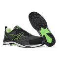 Albatros Splendid GH Low S1P ESD HRO SRC Fibreglass Safety Trainers Black/Green