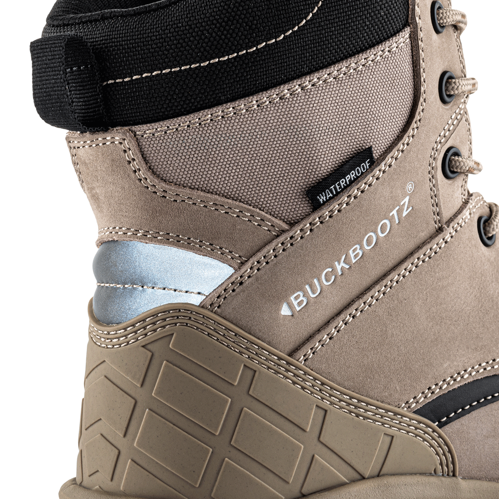 Buckler Blastz Water Resistant Composite Safety Boots Stone