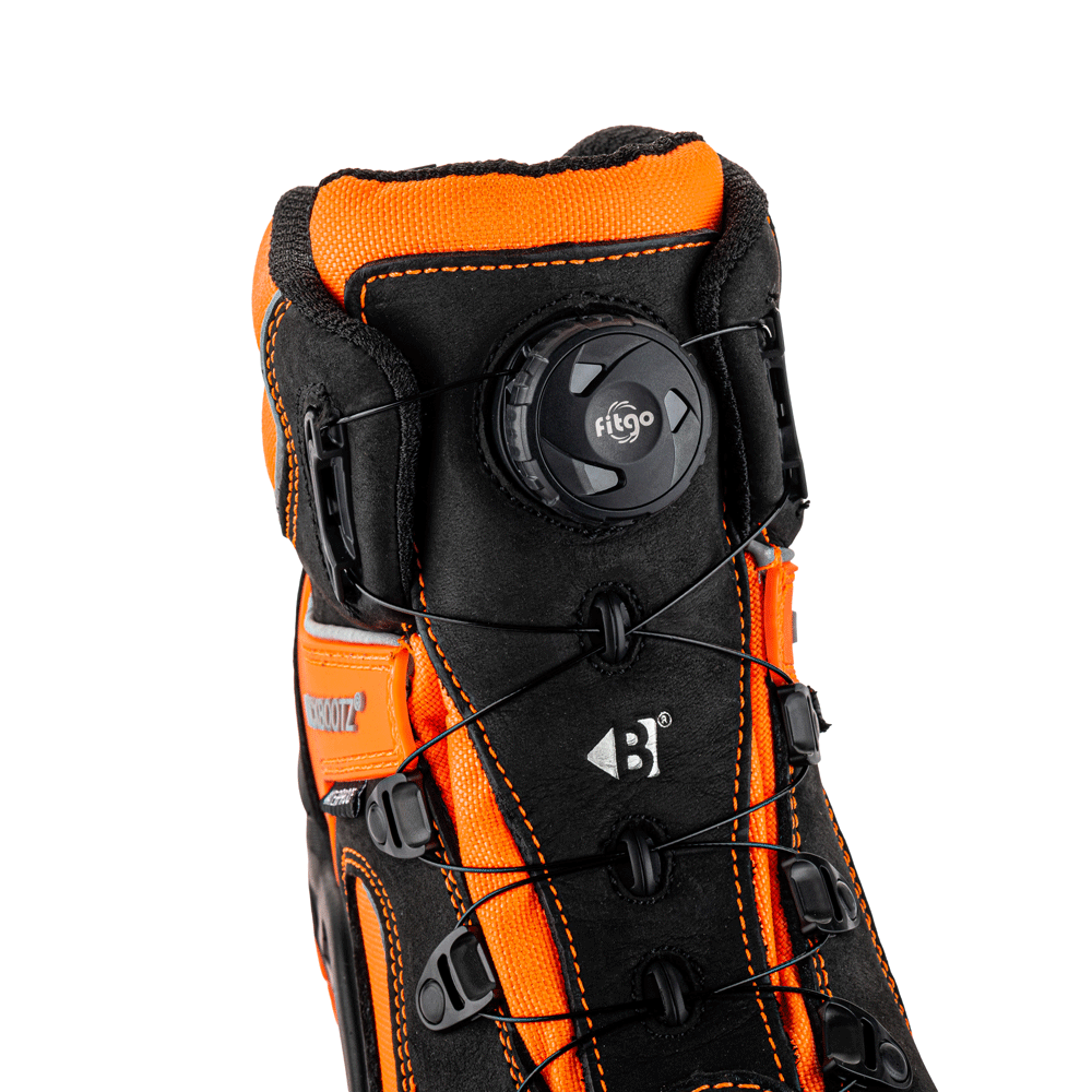 Buckler BVIZ7 Water Resistant Composite Safety Boots Black / Orange