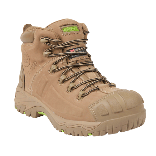 Apache Mercury Non Metallic Composite Toe Cap Waterproof Work Safety Boots Black / Stone