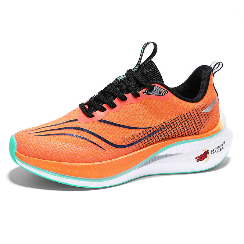 Unisex Breathable Mesh Lightweight Platform Low Top Trainers