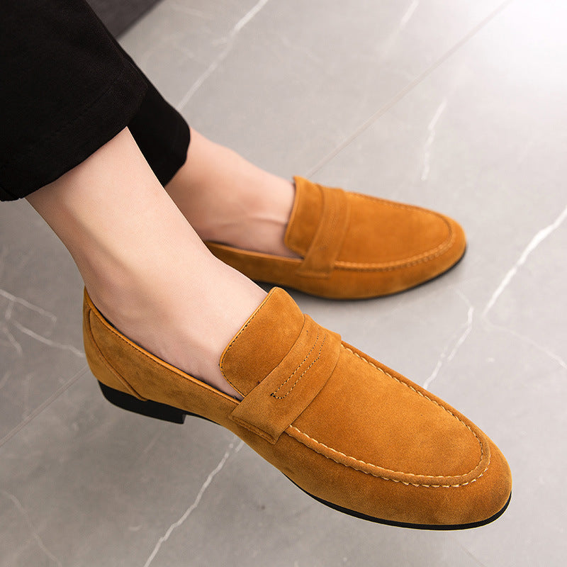 Mens High Top Slip On Casual Shoes