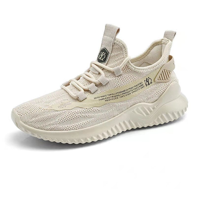Mens Breathable Mesh Lightweight Round Toe Running Trainers