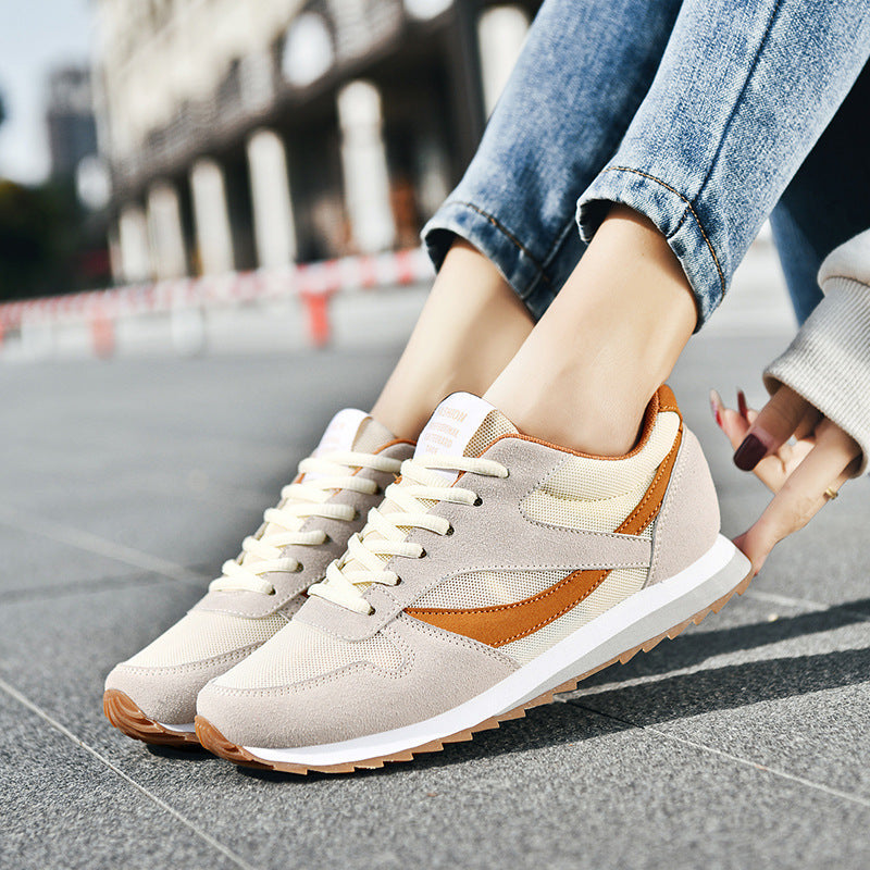 Breathable Lightweight Low Top Round Toe Running Trainers