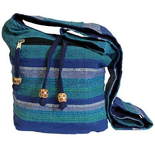 NSBag-02 Blue Rivers Nepal Sling Bag
