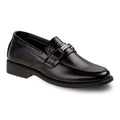 Leather Slip On Black Dress Shoes