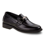 Leather Slip On Black Dress Shoes