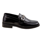 Leather Slip On Black Dress Shoes