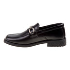 Leather Slip On Black Dress Shoes