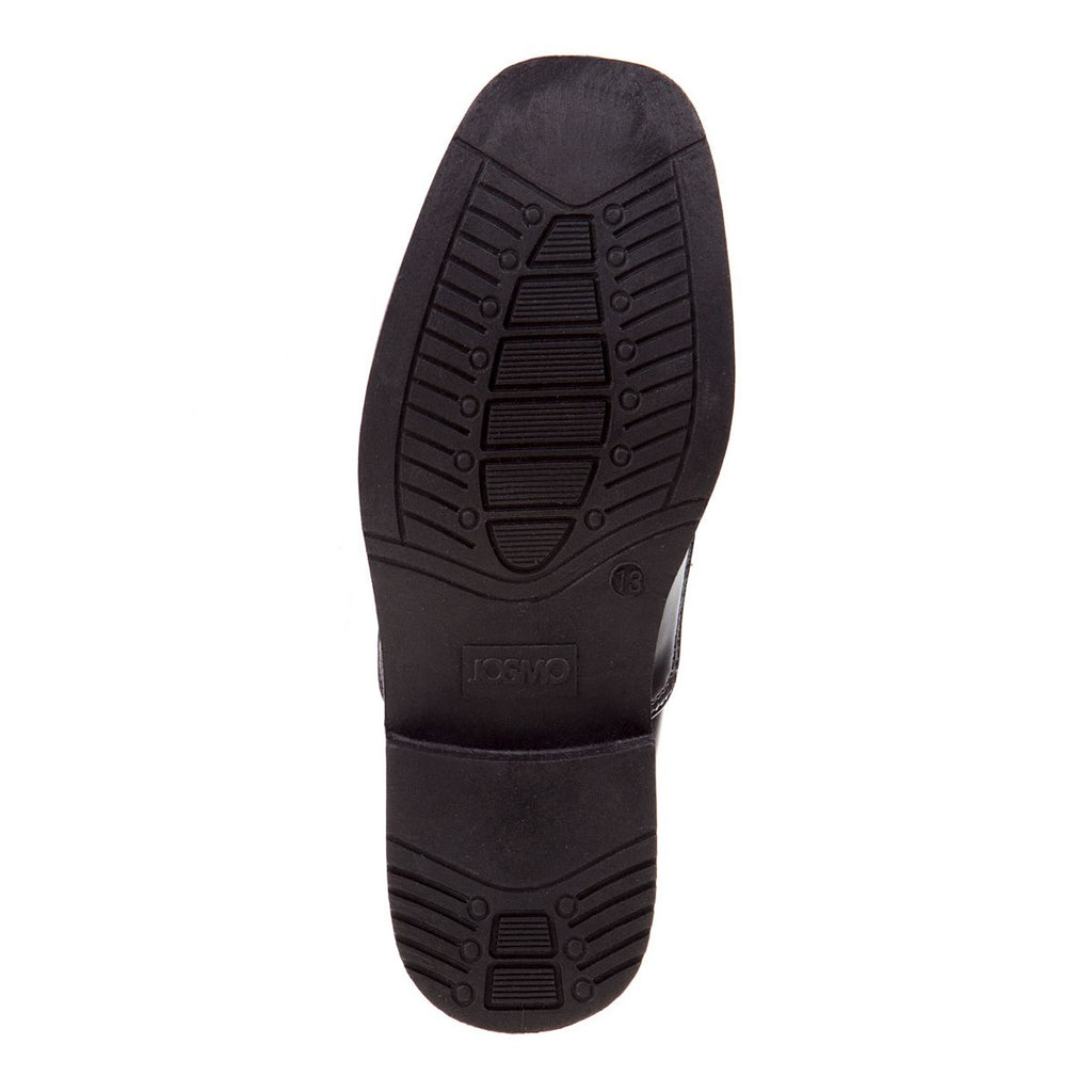 Leather Slip On Black Dress Shoes