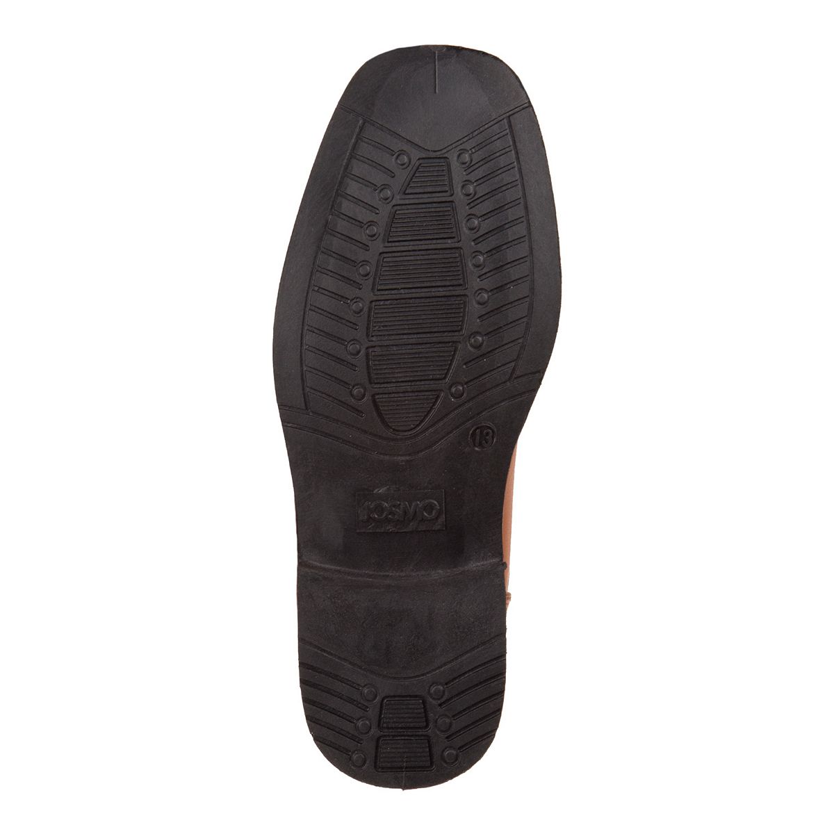 Leather Slip On Round Toe Dress Shoes