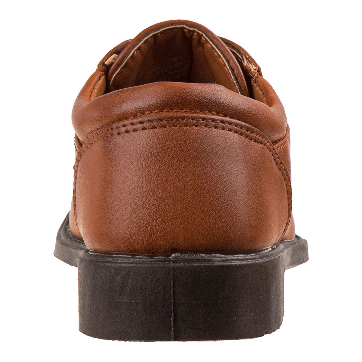 Leather Slip On Round Toe Dress Shoes