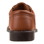 Leather Slip On Round Toe Dress Shoes