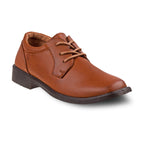 Leather Slip On Round Toe Dress Shoes