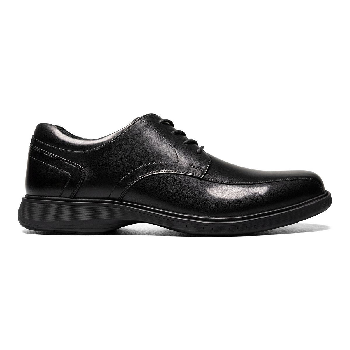 Mens EVA Breathable Memory Foam Lace Up Black Walking Shoes