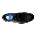 Mens EVA Breathable Memory Foam Lace Up Black Walking Shoes