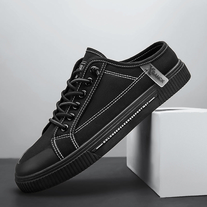 Mens Breathable Mesh Non Slip Low Top Round Toe Trainers