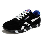 Mens Breathable Low Top Lace Up Trainers