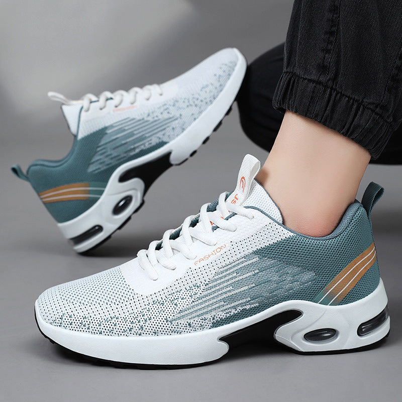 Breathable Lightweight Low Top Round Toe Trainers