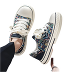 Unisex Canvas Round Toe Trainers