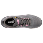 Puma Celerity Womens Low S1 HRO SRC Safety Work Safety Trainers Shoe Grey / Pink