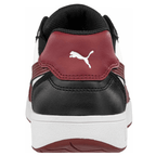 Puma Frontcourt Low S3L ESD Fibreglass Safety Trainers Black / White / Red
