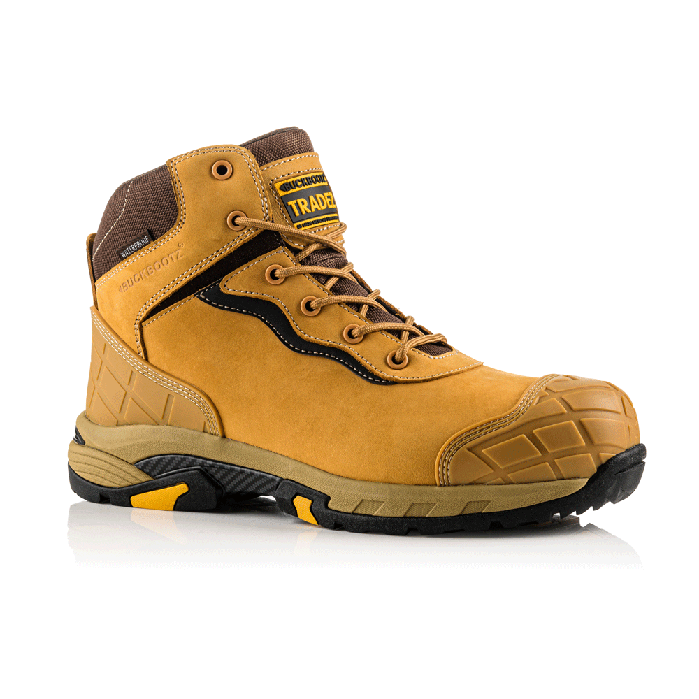 Buckler Tradez Blitz S3 SRC Lightweight Waterproof Safety Lace Safety Boots