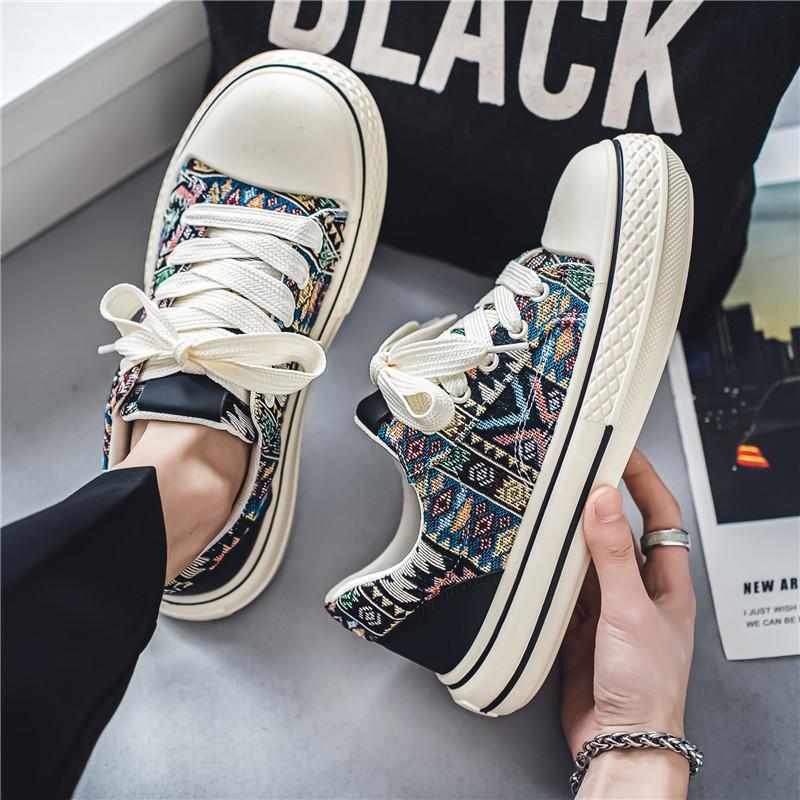 Unisex Canvas Round Toe Trainers