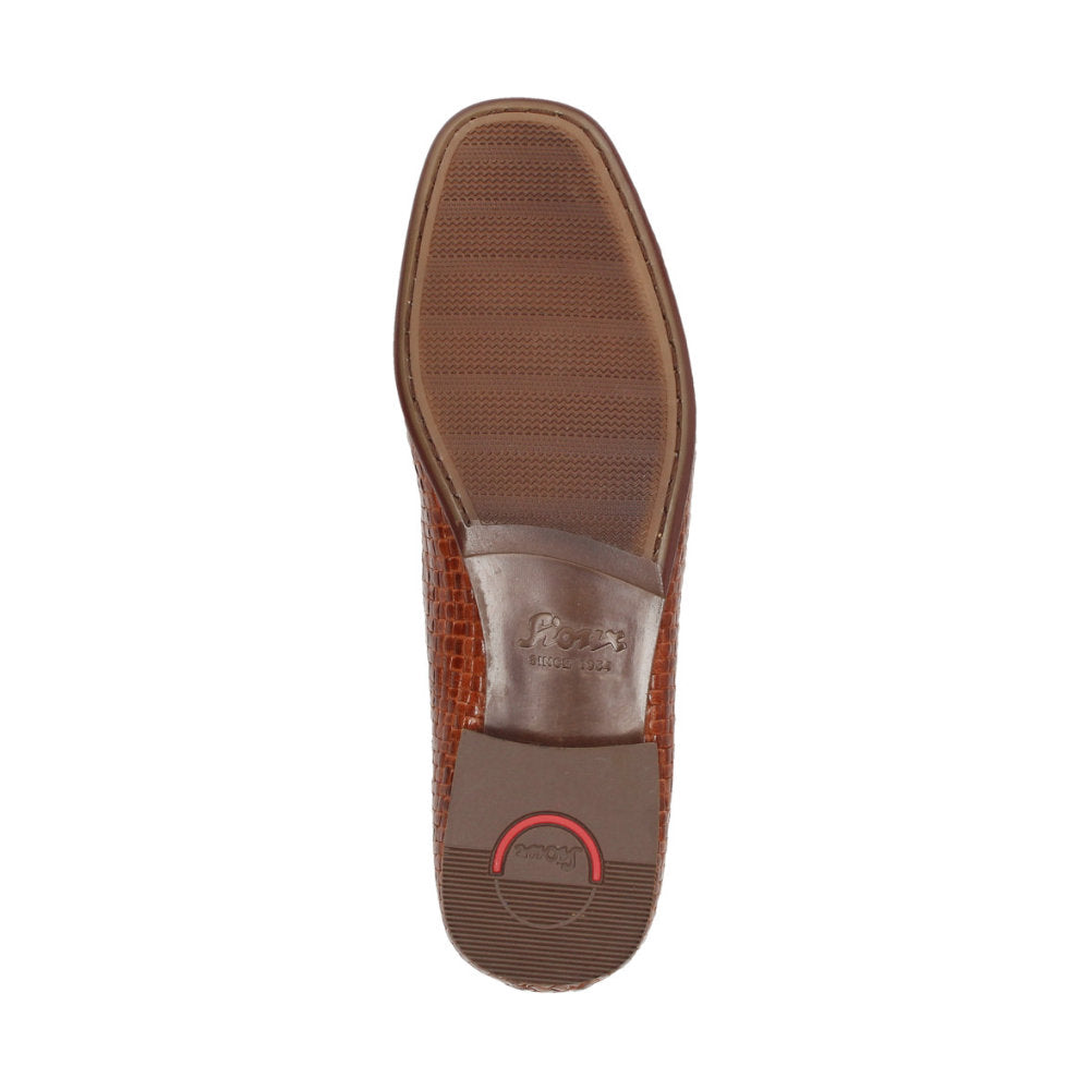 Sioux Cordera 60560 Brown Womens Braided Leather Moccasins