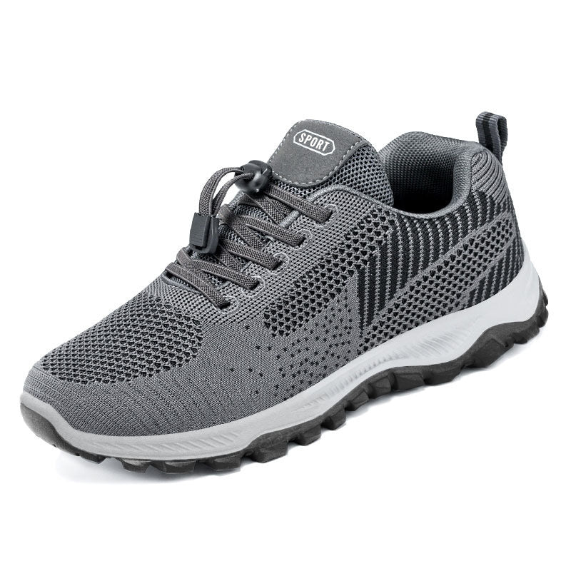 Unisex Breathable Mesh Round Toe Running Trainers