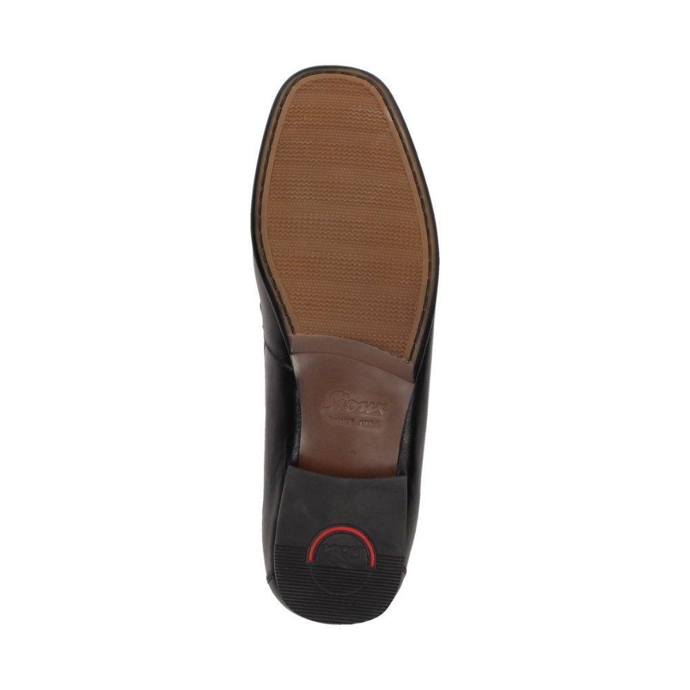 Sioux Campina 63101 Black Womens F Fit Moccasins