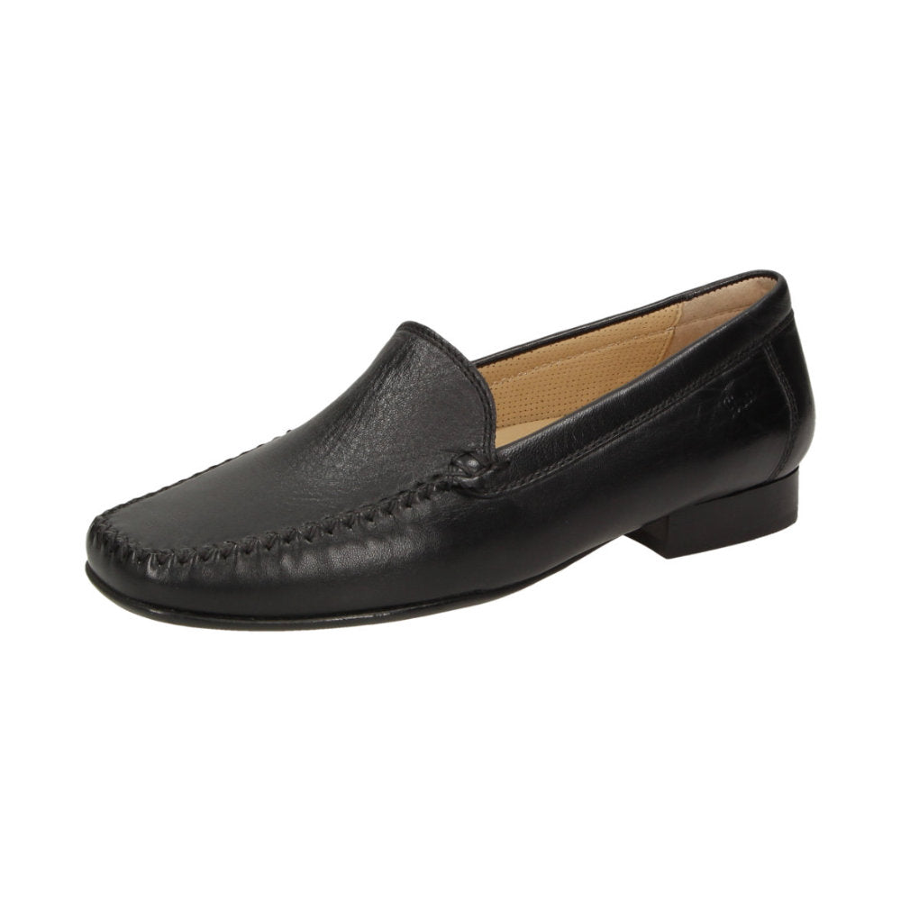 Sioux Campina 63101 Black Womens F Fit Moccasins