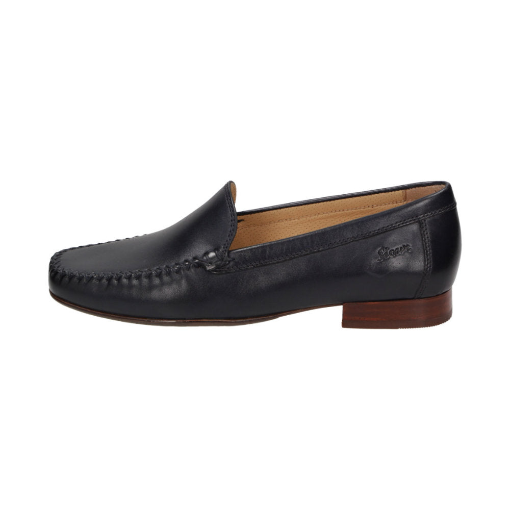 Sioux Campina 63116 Navy Womens F Fit Moccasins