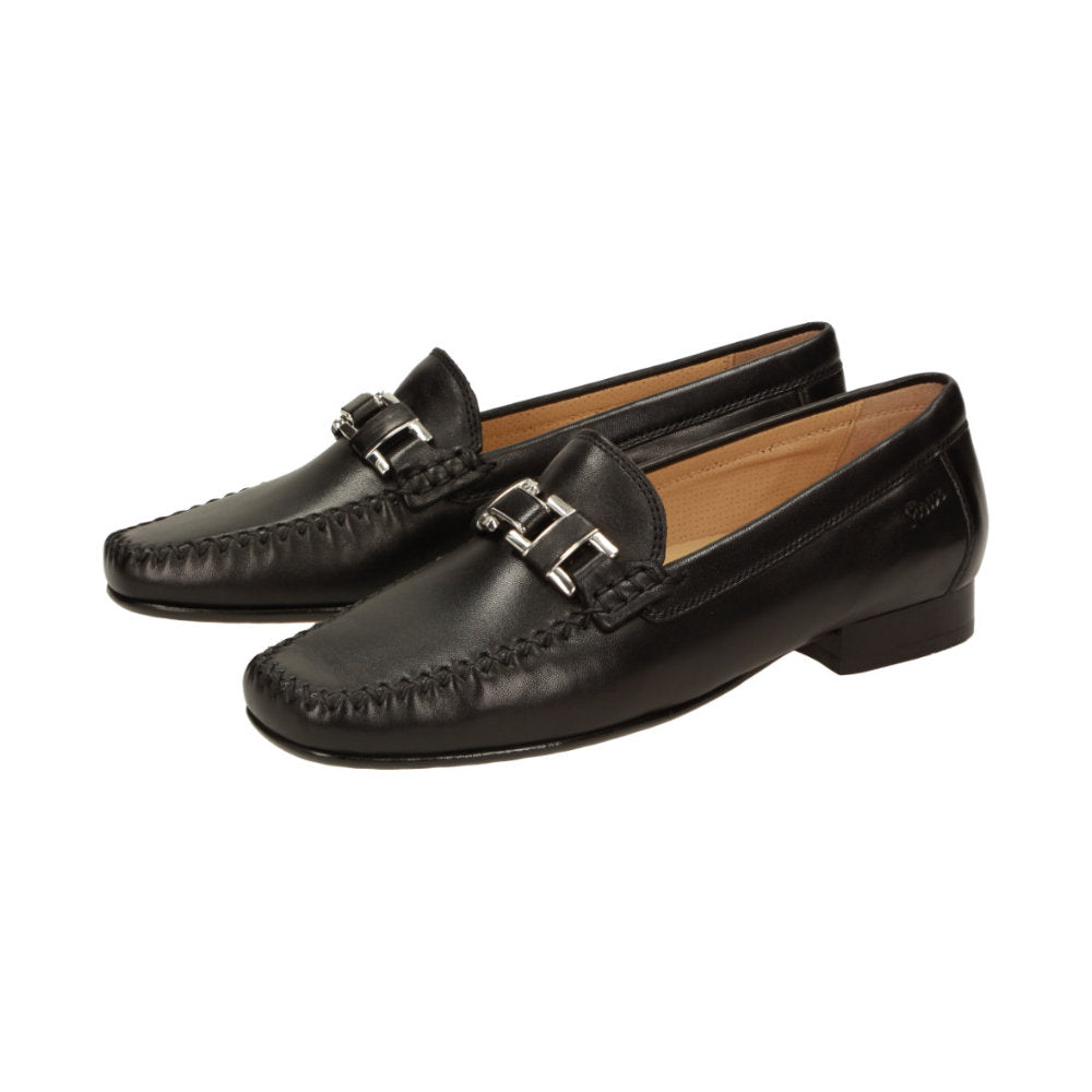Sioux Cambria 63145 Black Womens F Fit Moccasins