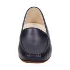 Sioux Zalla 63201 Navy Womens F Fit Leather Moccasins
