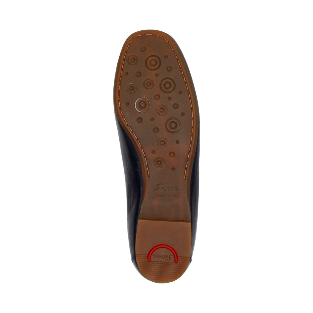 Sioux Zalla 63201 Navy Womens F Fit Leather Moccasins