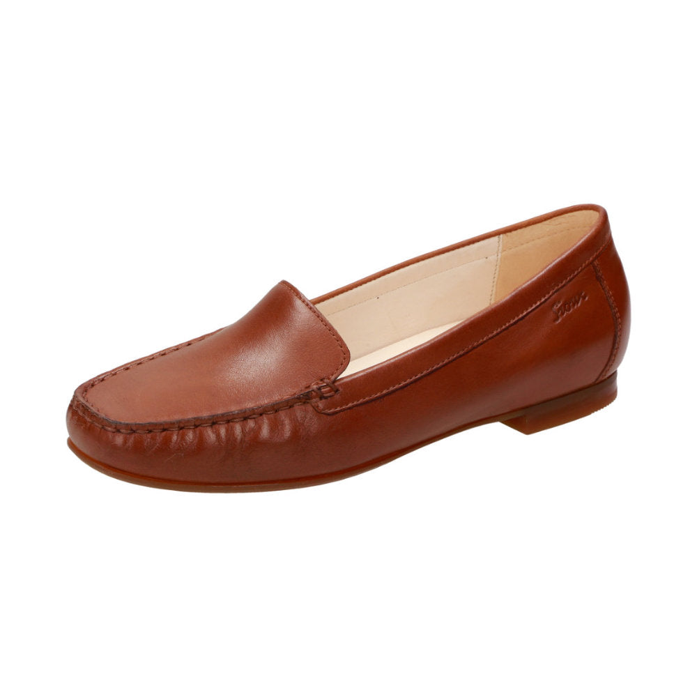 Sioux Zalla 63204 Brown Womens F Fit Leather Moccasins
