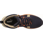 Puma Rival Mid S1PS ESD Safety Toe Cap Work Safety Boots Blue/Orange