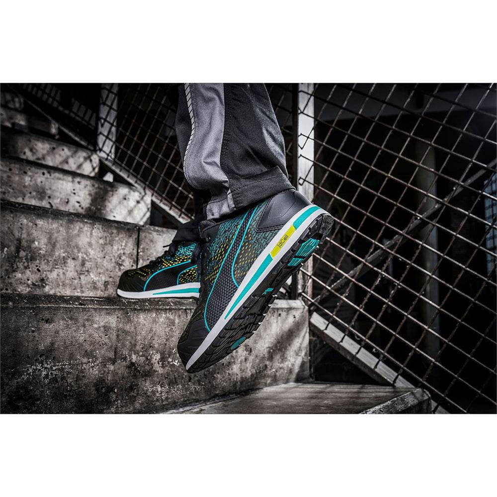 Puma Vivid GH Low S1P ESD Safety Trainers Black/Combination