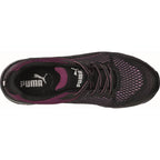 Puma Define Womens Low S1P ESD Safety Trainers Black/Pink
