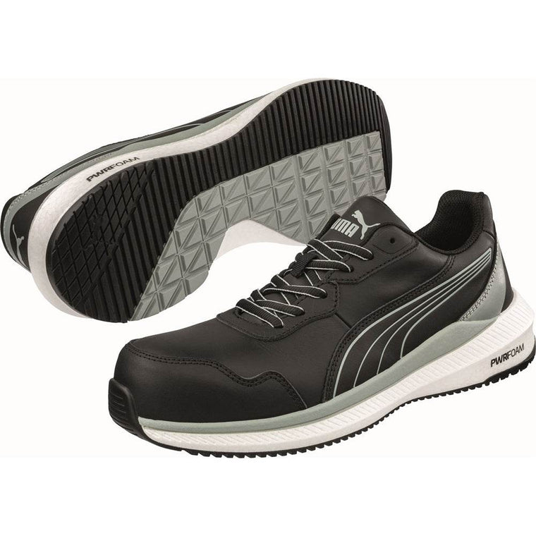 Puma Zoom Low S1PS ESD Safety Trainers Black