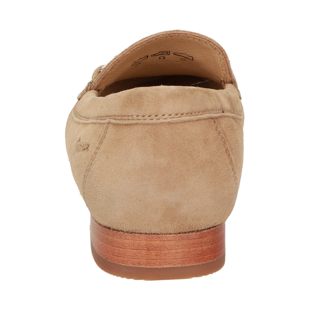 Sioux Cambria 66086 Camel Womens F Fit Suede Moccasins